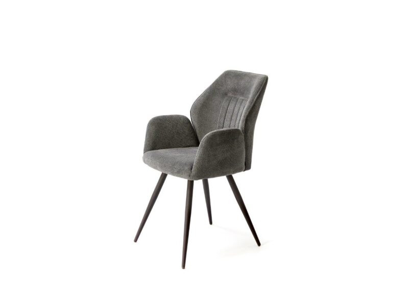 CHAISES DORIN ACCOUDOIR ANTHRACITE MEUBLES VRIJENS