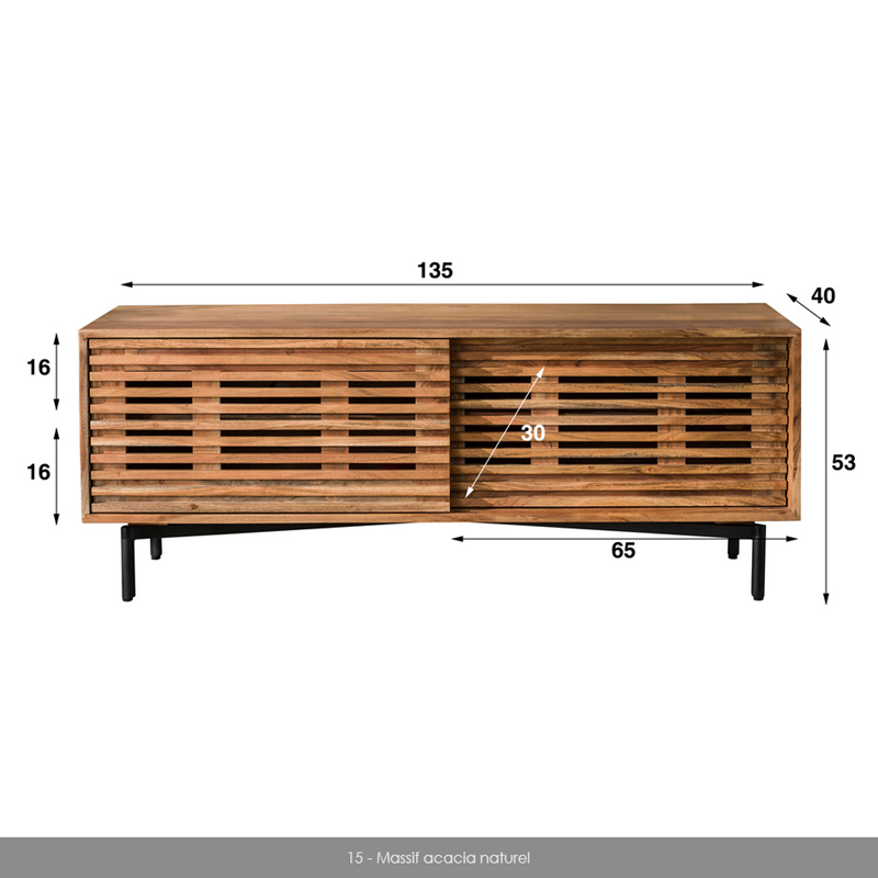 Meuble T.V. SLIDE - Meubles Vrijens (1)