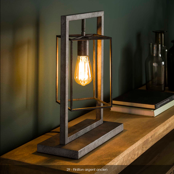 Lampe de table 1L cubic tower  (1)