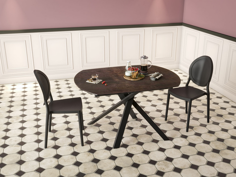 Table RAMSES Acier Meubles VRIJENS (1)