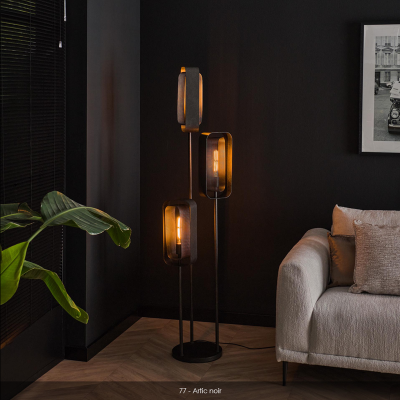 Lampadaire 3L Mesh MEUBLES VRIJENS (4)