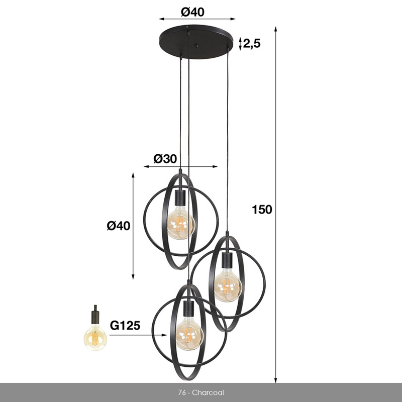 Lustre Etagé 3L TURN AROUND (1)