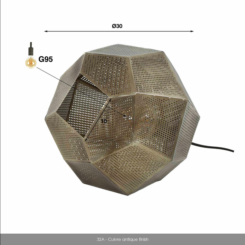 Lampe de Table EXAGON - Meubles Vrijens (4)