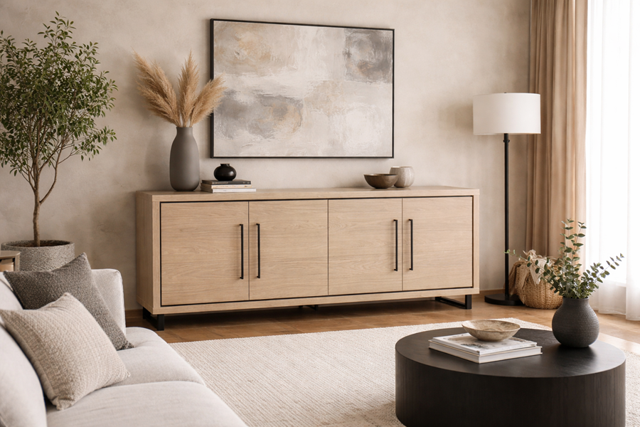 BAHUT 4 PORTES LAZIO MEUBLES VRIJENS