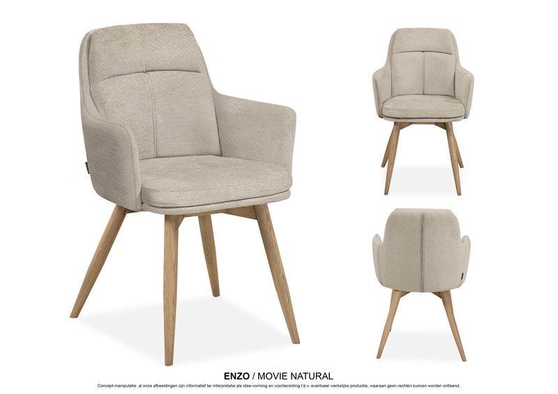 CHAISE ENZO MEUBLES VRIJENS
