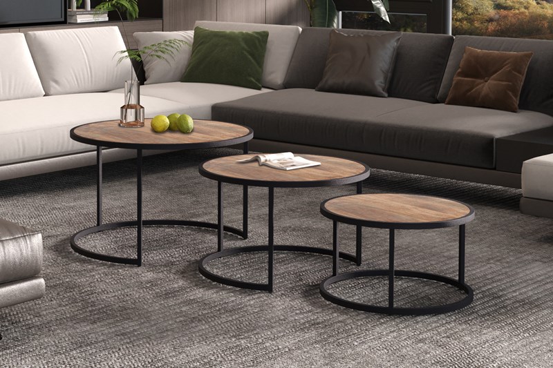 Set de Tables LENNOX 3910-1 Meubles VRIJENS (2)