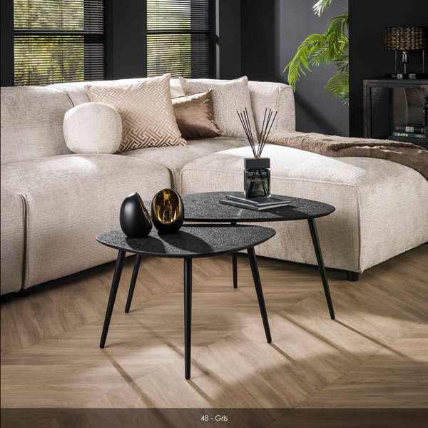 Set de Tables Métal TRIANGLE (2)