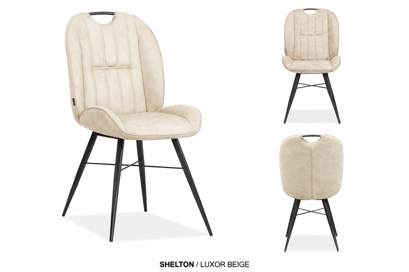 CHAISE SHELTON MEUBLES VRIJENS BEIGE