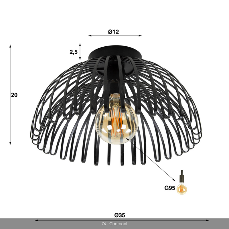Plafonnier BEND Meubles VRIJENS (1)
