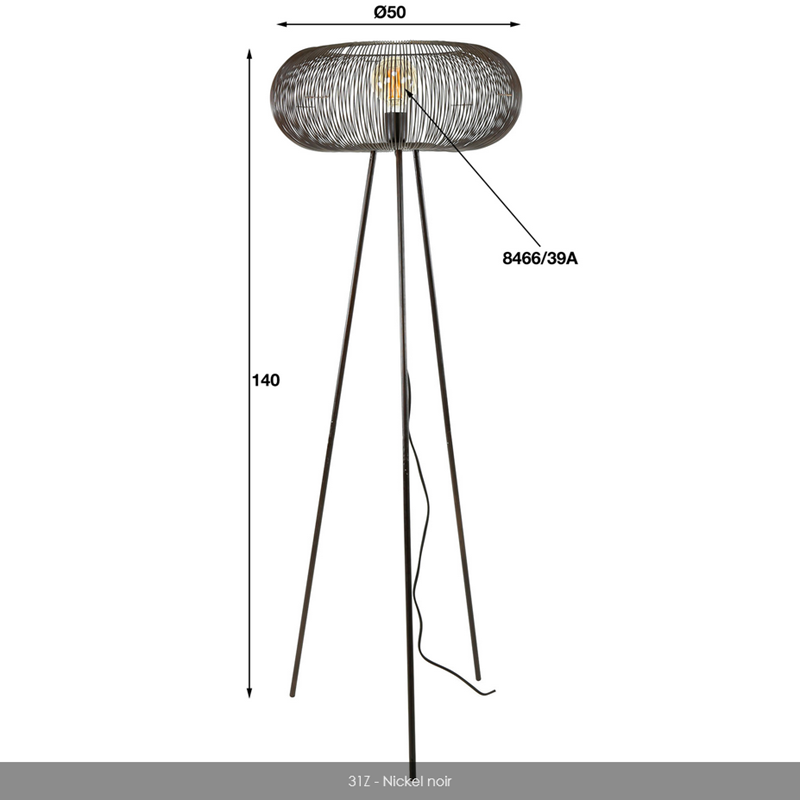 LAMPADAIRE TORSION 8372 MEUBLES VRIJENS (3)