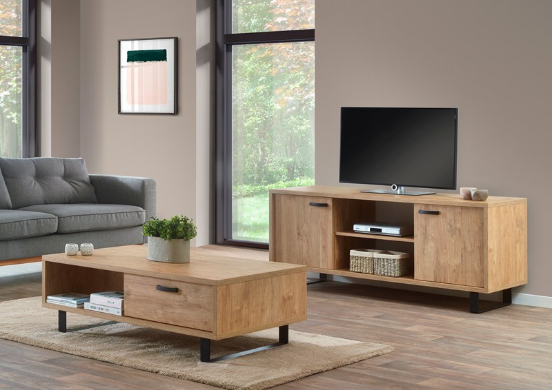 Como golden oak tv salontafel