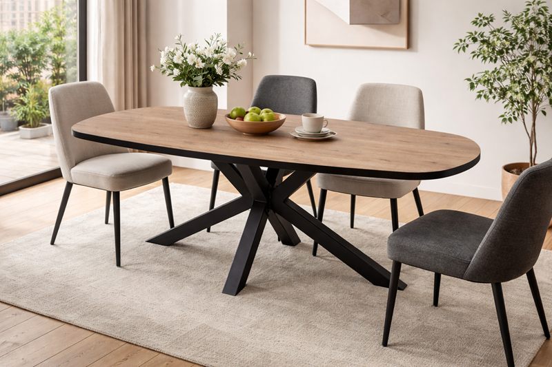 TABLE TF2101 SCARLET MEUBLES VRIJENS