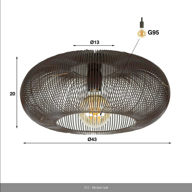 Plafonnier TWIST Meubles Vrijens (1)