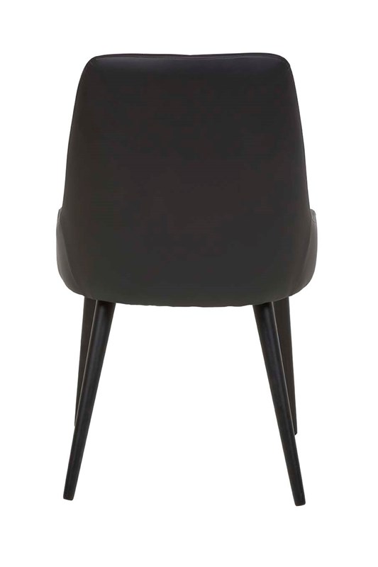 dos chaise rapahel noir