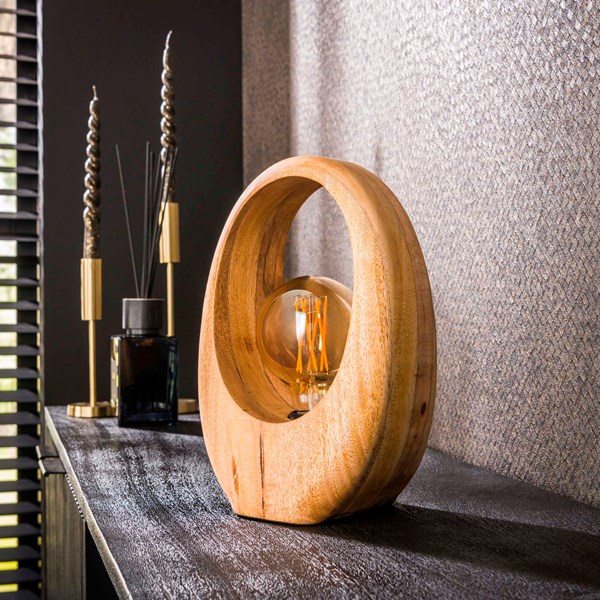 LAMPE DE TABLE 1L ARCH WOOD MEUBLES VRIJENS 7321 (3)