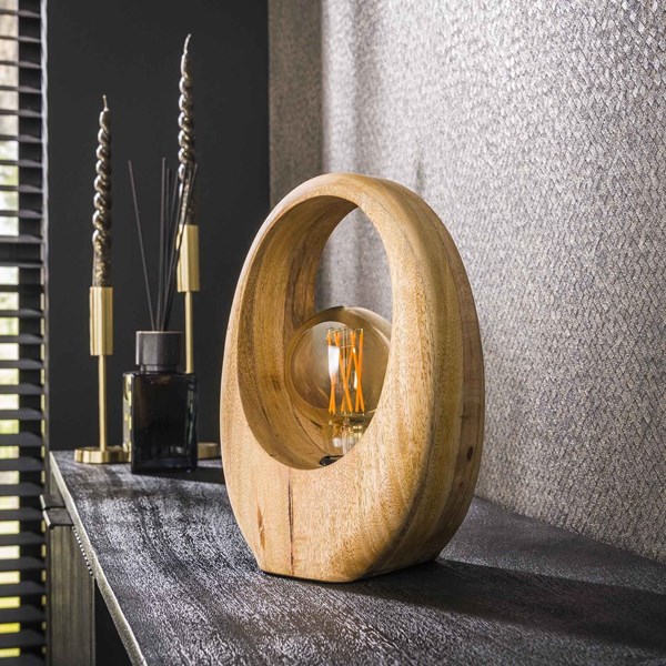 LAMPE DE TABLE ARCH WOOD MEUBLES VRIJENS (3)