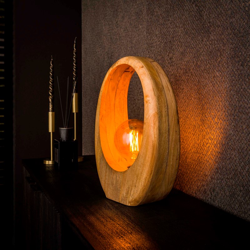 LAMPE DE TABLE 1L ARCH WOOD 7322 MEUBLES VRIJENS (2)