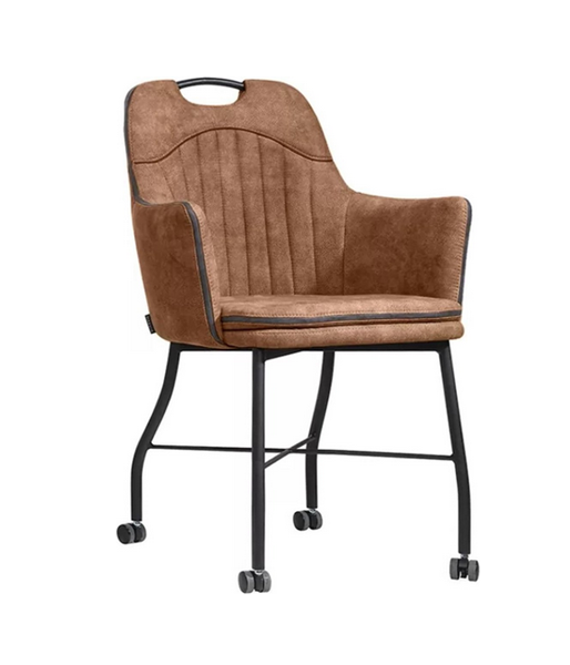 chaises floria cognac (2)