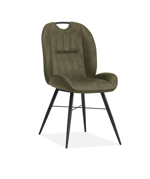 Chaise SHELTON Microfibre Moss