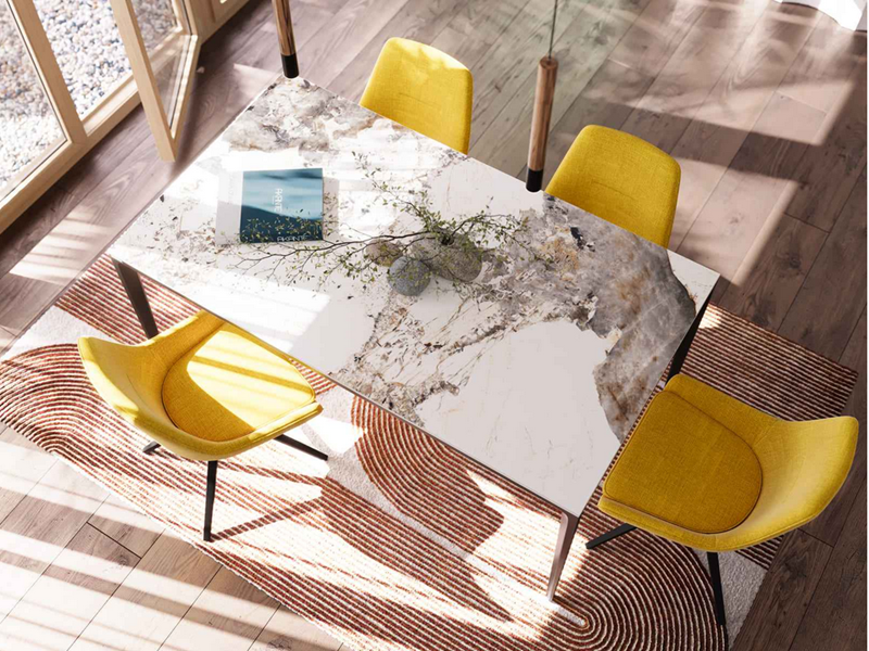 Table VALENCIA Marbre CALCATTA (2)