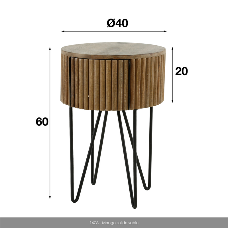 Chevet TWEAK - Meubles Vrijens