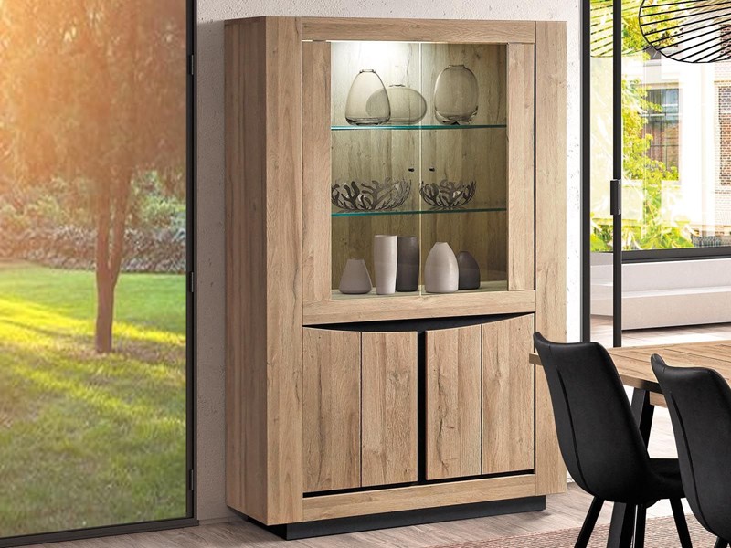 MEUBLE VITRINE NELSON SUPER MEUBLES VRIJENS