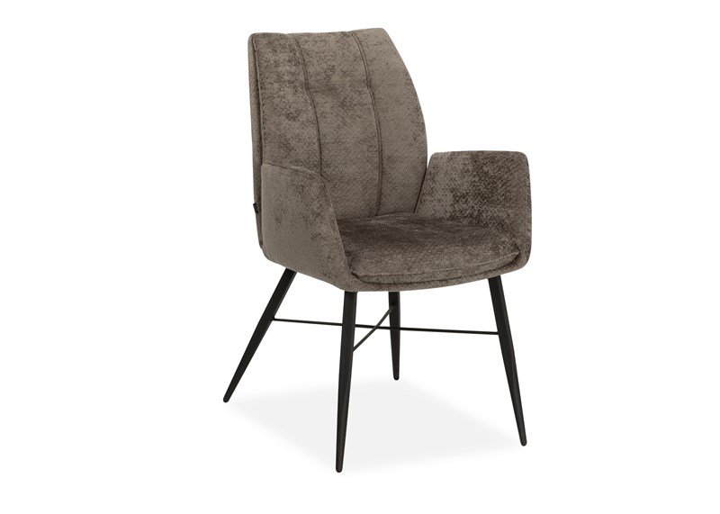 CHAISE JEFFERSON TAUPE MEUBLES VRIJENS