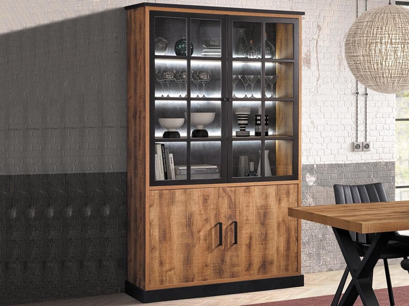 MEUBLE VITRINE OWEN MEUBLES VRIJENS